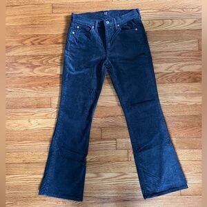 Women's GAP Denim blue flare Corduroy Pants size 26s